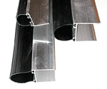 Overhead door weatherstripping 
